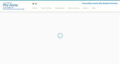 Desktop Screenshot of proarmsinc.com